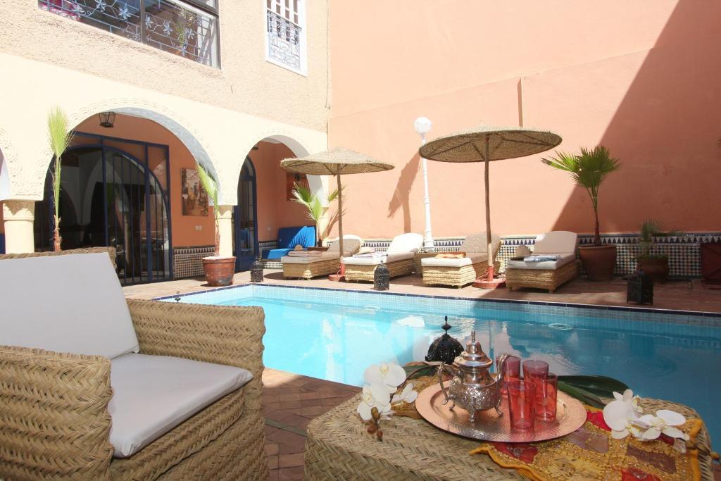 مراكش La Villa Bleue الغرفة الصورة